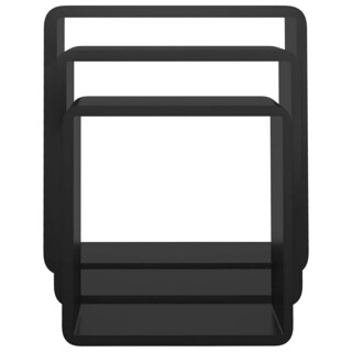 Foto 7 | Juego De Estantes Wall Cube Vidaxl Mdf Negro Duradero (3 Estantes) - Venta Internacional.