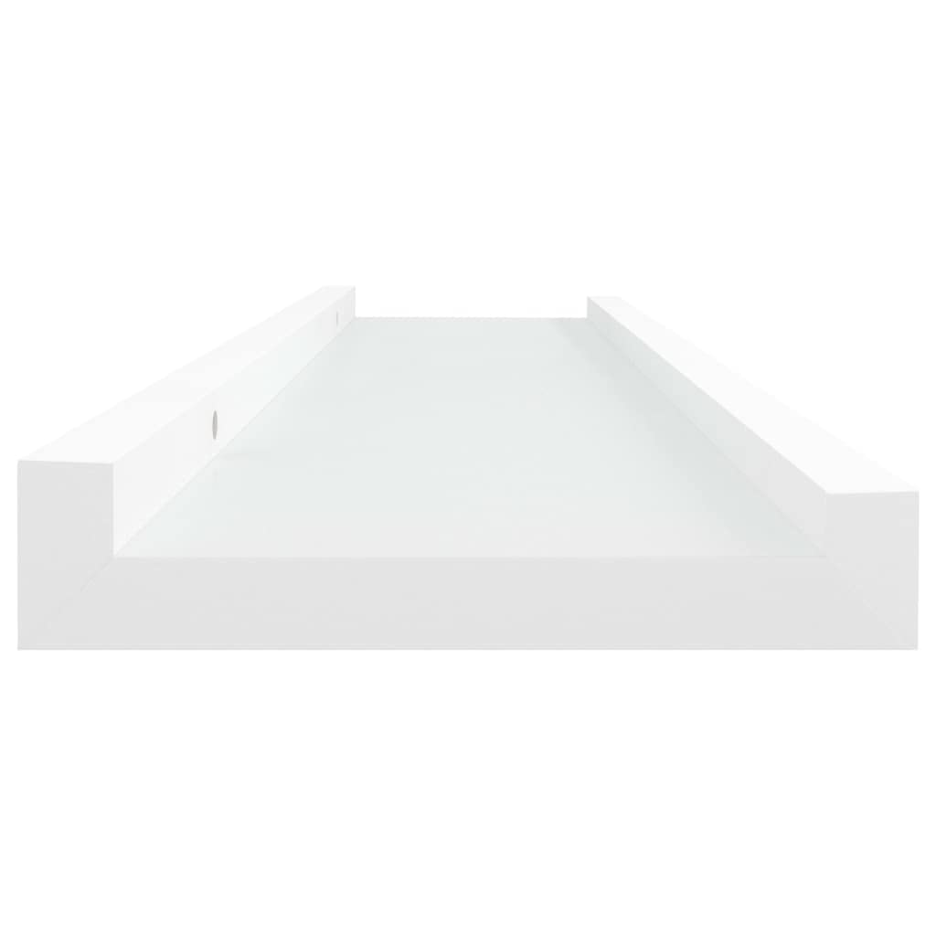 Foto 8 pulgar | Juego De 2 Estantes Con Repisa De Pared Vidaxl  Color Blanco - Venta Internacional.