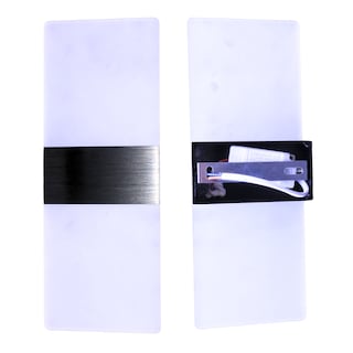 Foto 1 | Lámpara Luz Led Arbotante 3 Tonos Pantalla Doble Decorativo