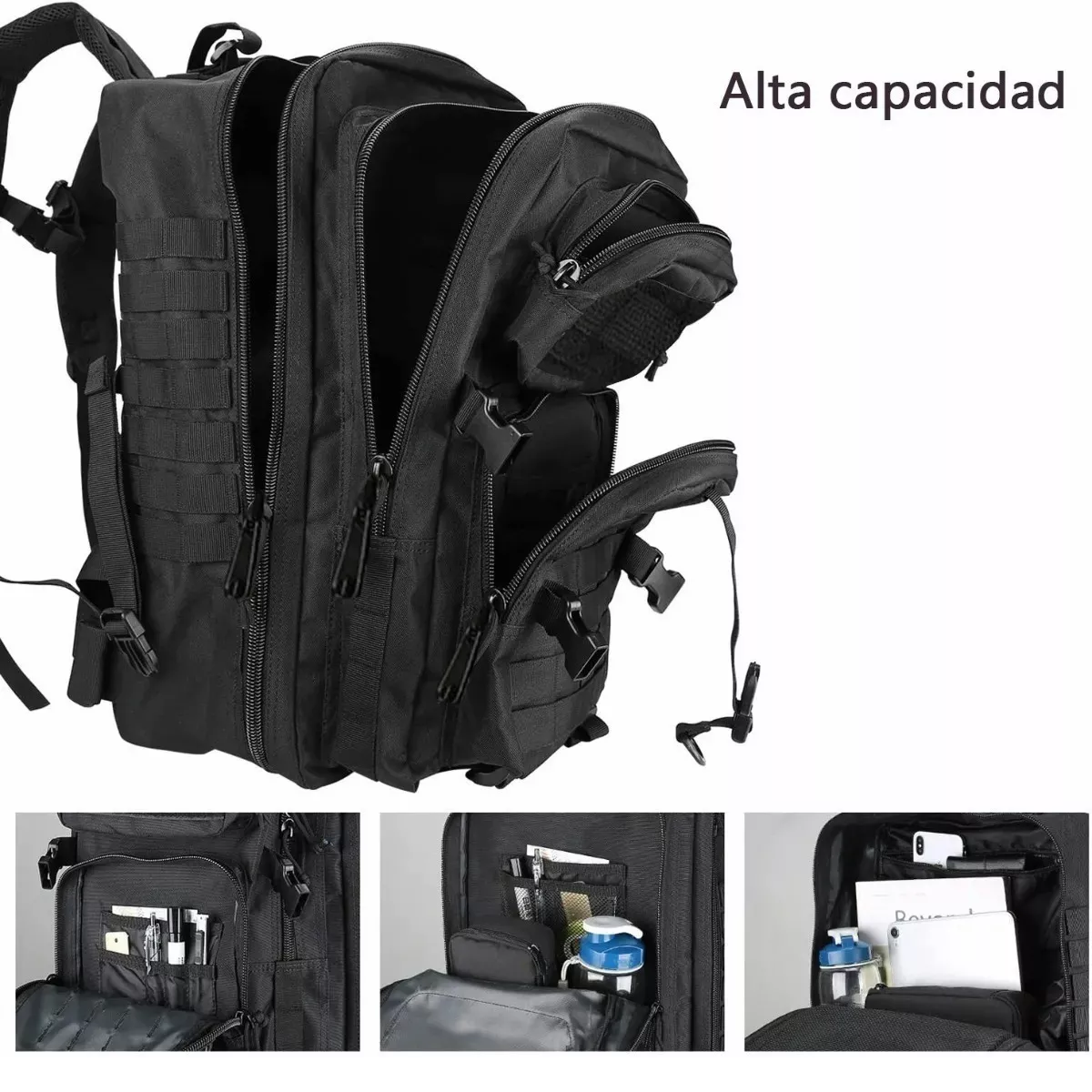 Foto 3 pulgar | Mochila Eo Safe Imports Esi433 color Negro