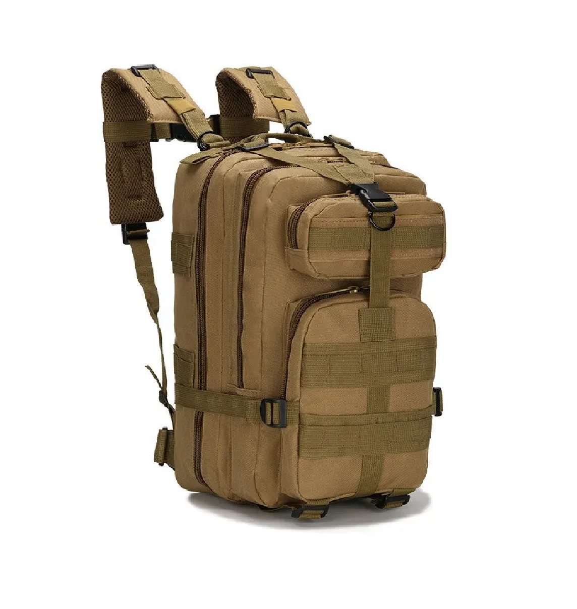 Mochila Táctica Militar Portátil Multiusos color Beige