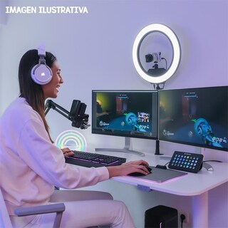 Foto 6 | Panel de Iluminación Profesional Elgato Ring Light Led 2500lum 10lac9901