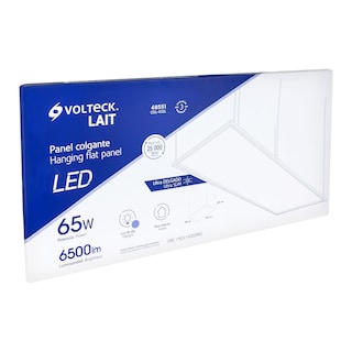 Foto 3 | Panel Delgado Colgante Volteck COL-402L color Blanco de LED 65 W 60 X 120 CM Luz de Día