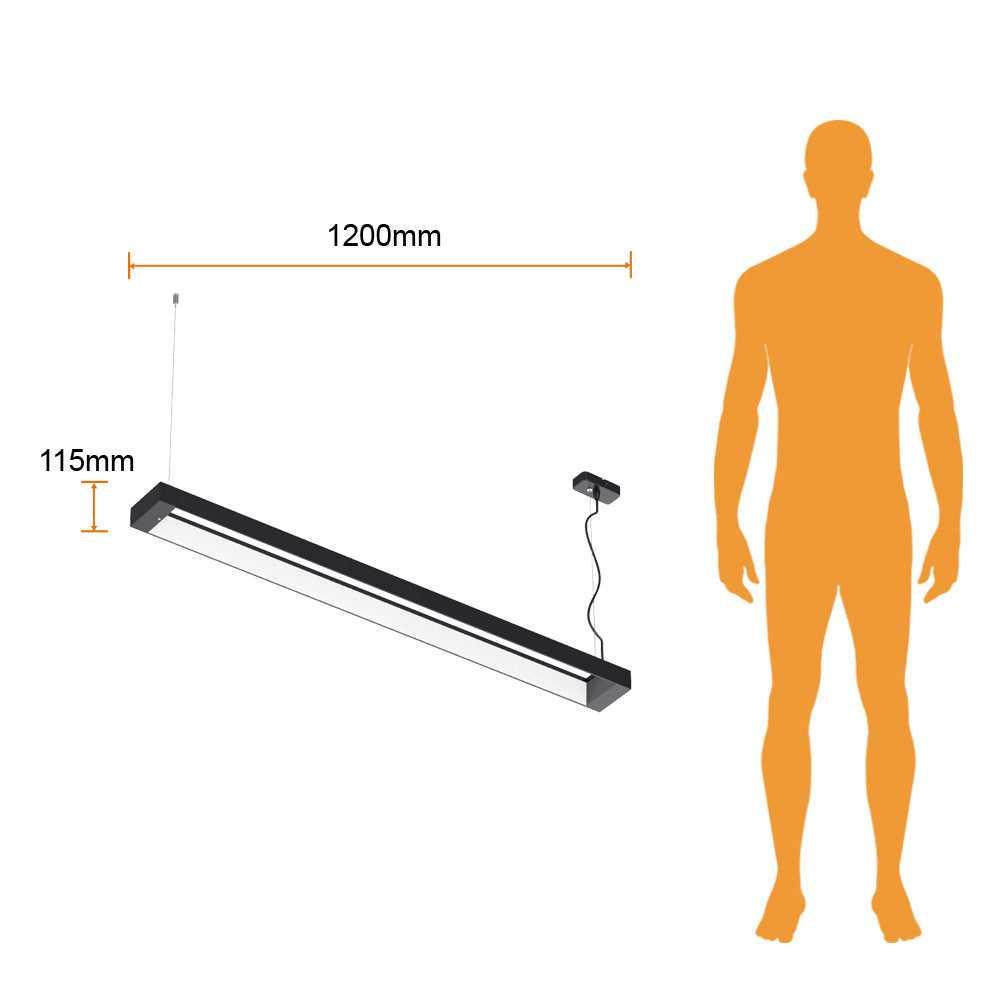 Foto 5 pulgar | Lámpara De Interior Led Tecnolite Tarazed Atenuable Para Suspender 40w Luz Blanca Neutra