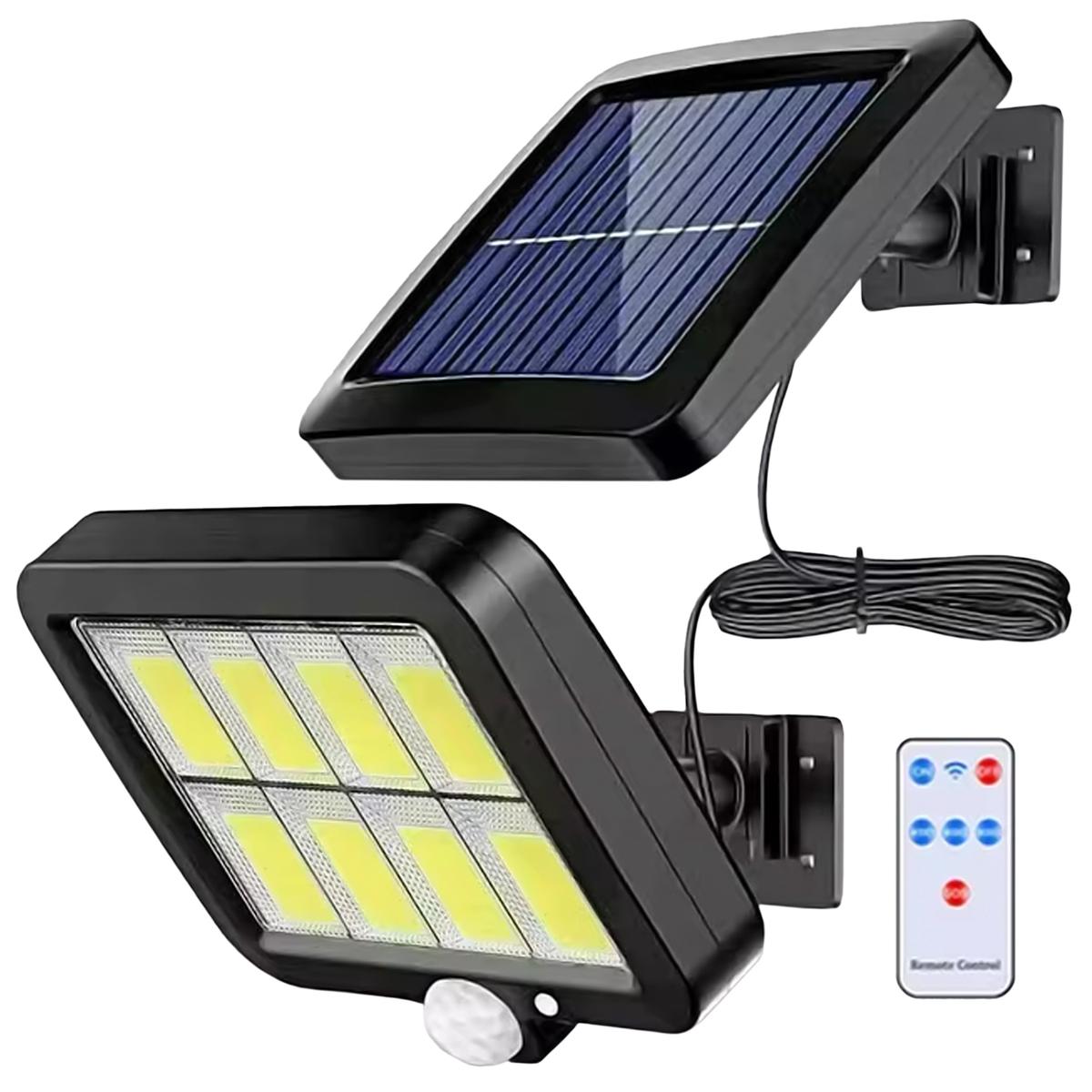 Lampara Solar Ventdepot Mxrao-001 1pza Negro