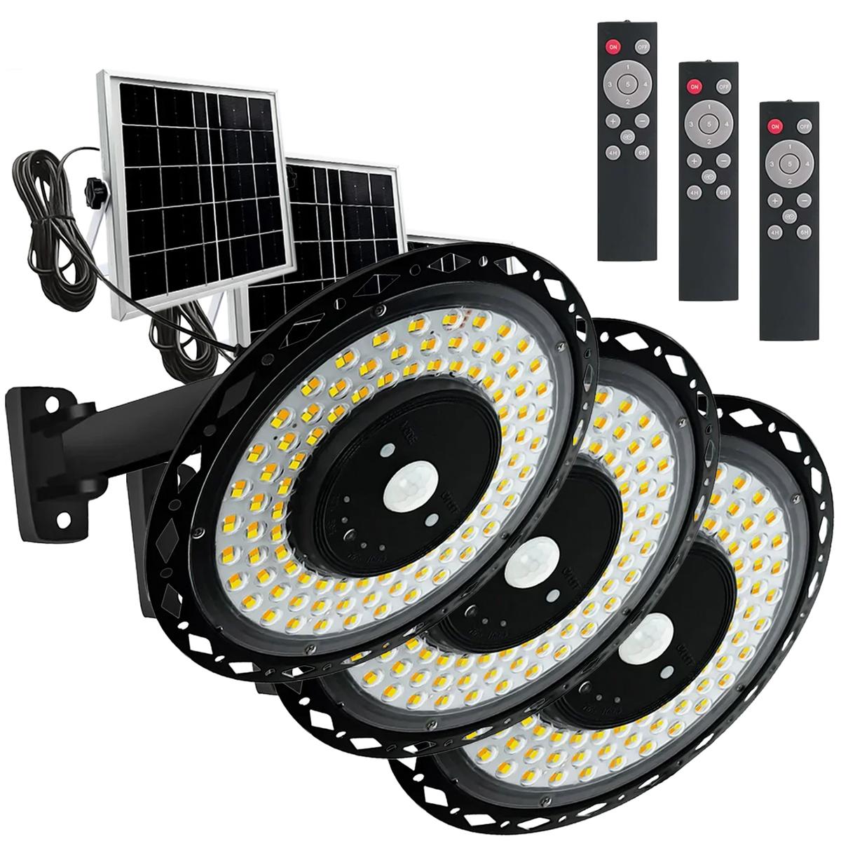 Luz Led Para Interiores Ventdepot Mxrin-003 3kits Negro