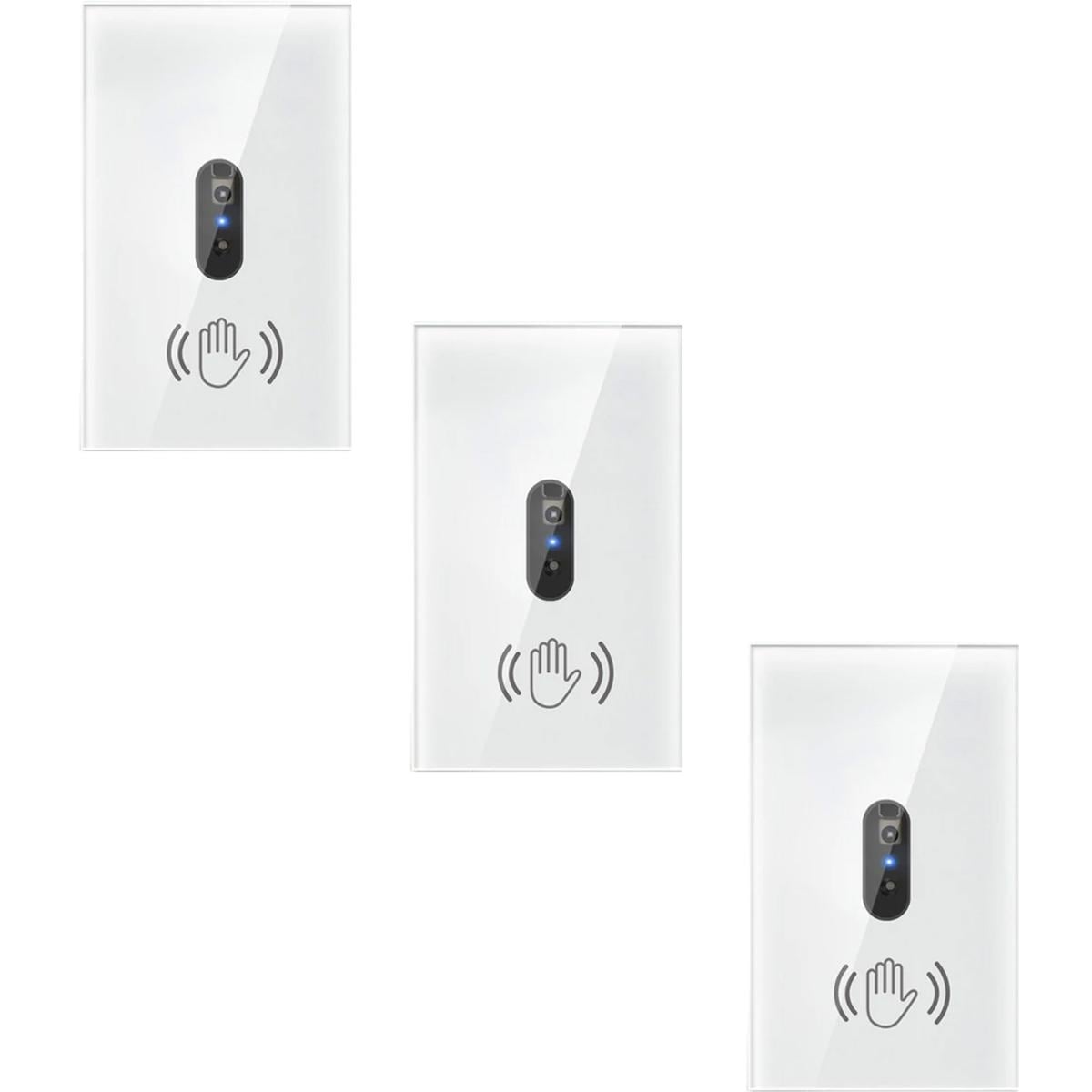 Sensor De Proximidad Para Luz Ventdepot Mxisc-003 3 Piezas Blanco $1,357