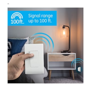 Foto 4 | Interruptor De Pared Remoto Inalámbrico Y Control De Luces Ge 18279 - Venta Internacional.