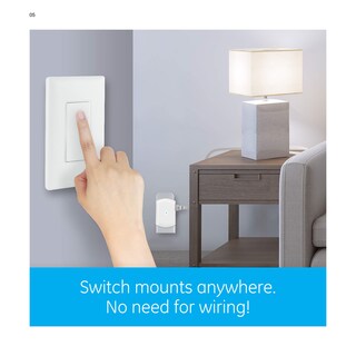 Foto 6 | Interruptor De Pared Remoto Inalámbrico Y Control De Luces Ge 18279 - Venta Internacional.