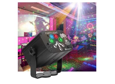 Foto 2 | Xtellar Fiesta Luces De Dj Laser Led Rgb Activada Por Sonido, Iluminación Estroboscópica Para Ambientes Domés