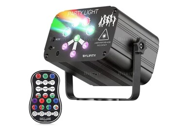Foto 4 | Xtellar Fiesta Luces De Dj Laser Led Rgb Activada Por Sonido, Iluminación Estroboscópica Para Ambientes Domés