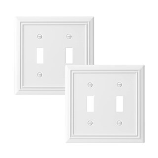Foto 1 | Funda Para Interruptor De Luz Dewenwils Con Palanca Metálica Blanca, Paquete De 2 - Venta Internacional.