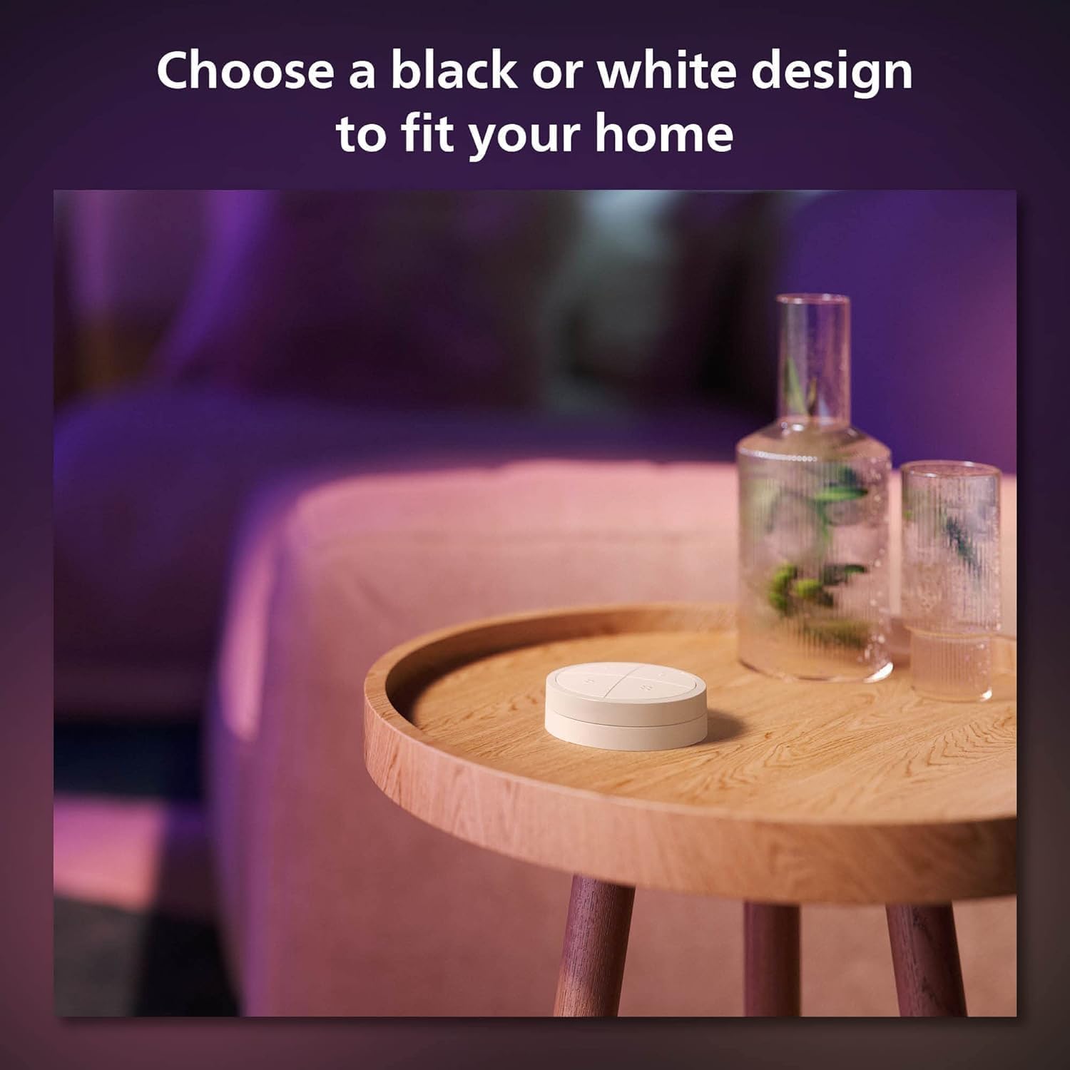 Foto 4 | Interruptor De Luz Philips Hue Wall Tap Dial Portátil Blanco  Paquete De 1 - Venta Internacional.