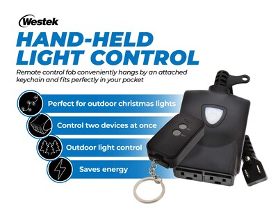 Foto 3 | Kit De Interruptores De Toma De Control Remoto Para Exteriores Westek Rfk326lc - Venta Internacional.