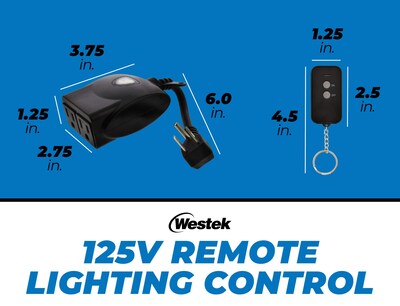 Foto 5 | Kit De Interruptores De Toma De Control Remoto Para Exteriores Westek Rfk326lc - Venta Internacional.