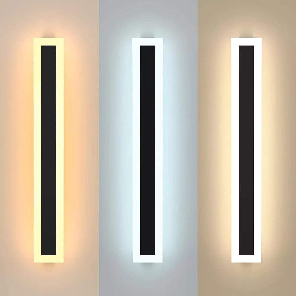 Foto 3 | Lámpara Led para Pared Uso Interior y Exterior 1 m - 3 Tonos Blanco/ Neutro/ Cálido