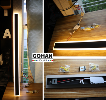 Foto 6 | Lámpara Led para Pared Uso Interior y Exterior 1 m - 3 Tonos Blanco/ Neutro/ Cálido
