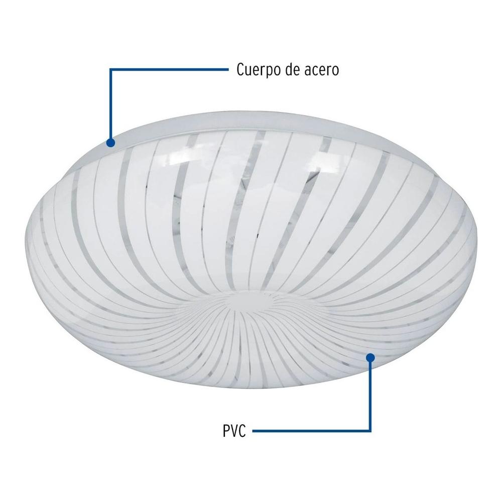 Foto 3 pulgar | Luminario Led Tipo Plafón 22 W