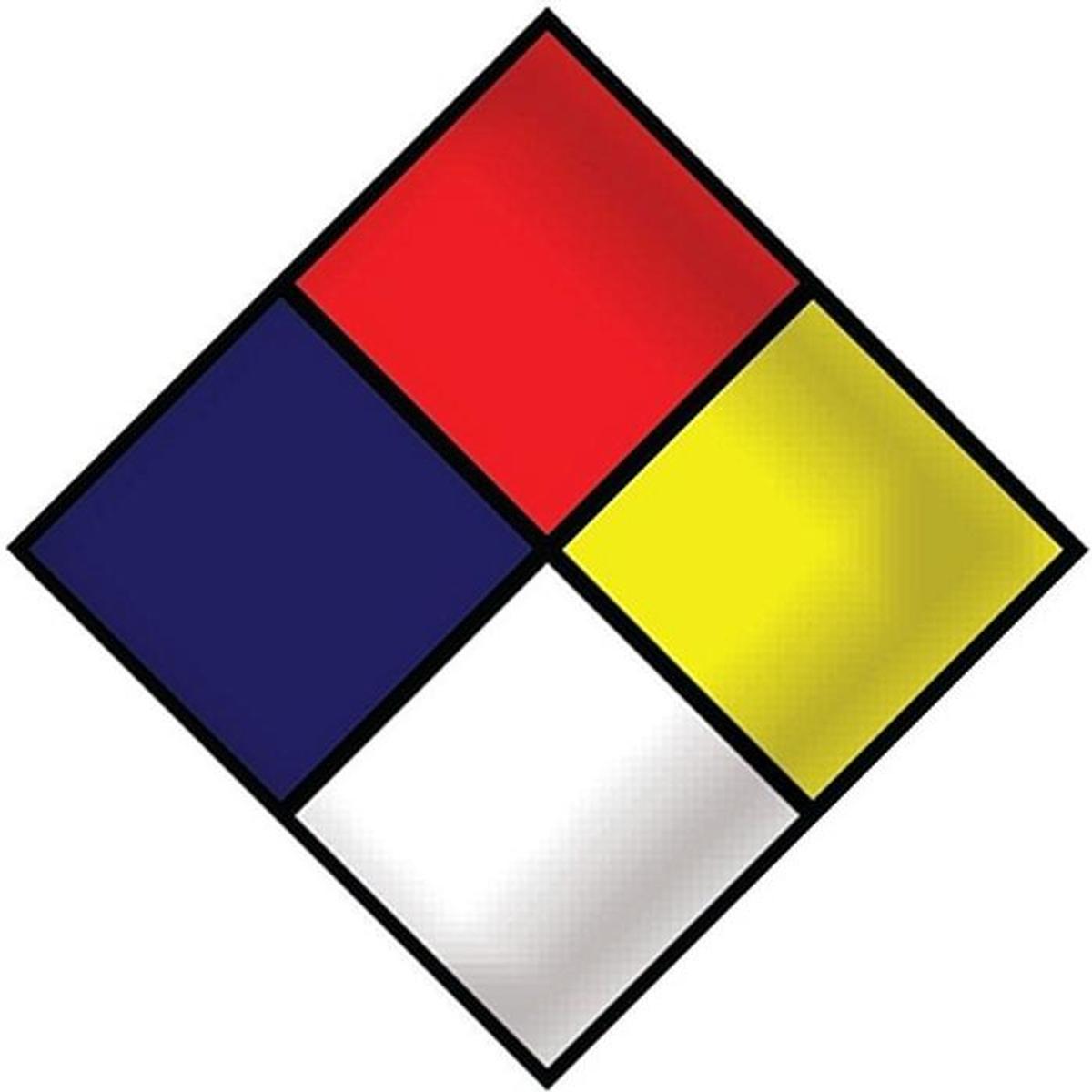 Señalamiento De Residuos Peligrosos Ventdepot Mxsdi-002 1 Pieza Multicolor