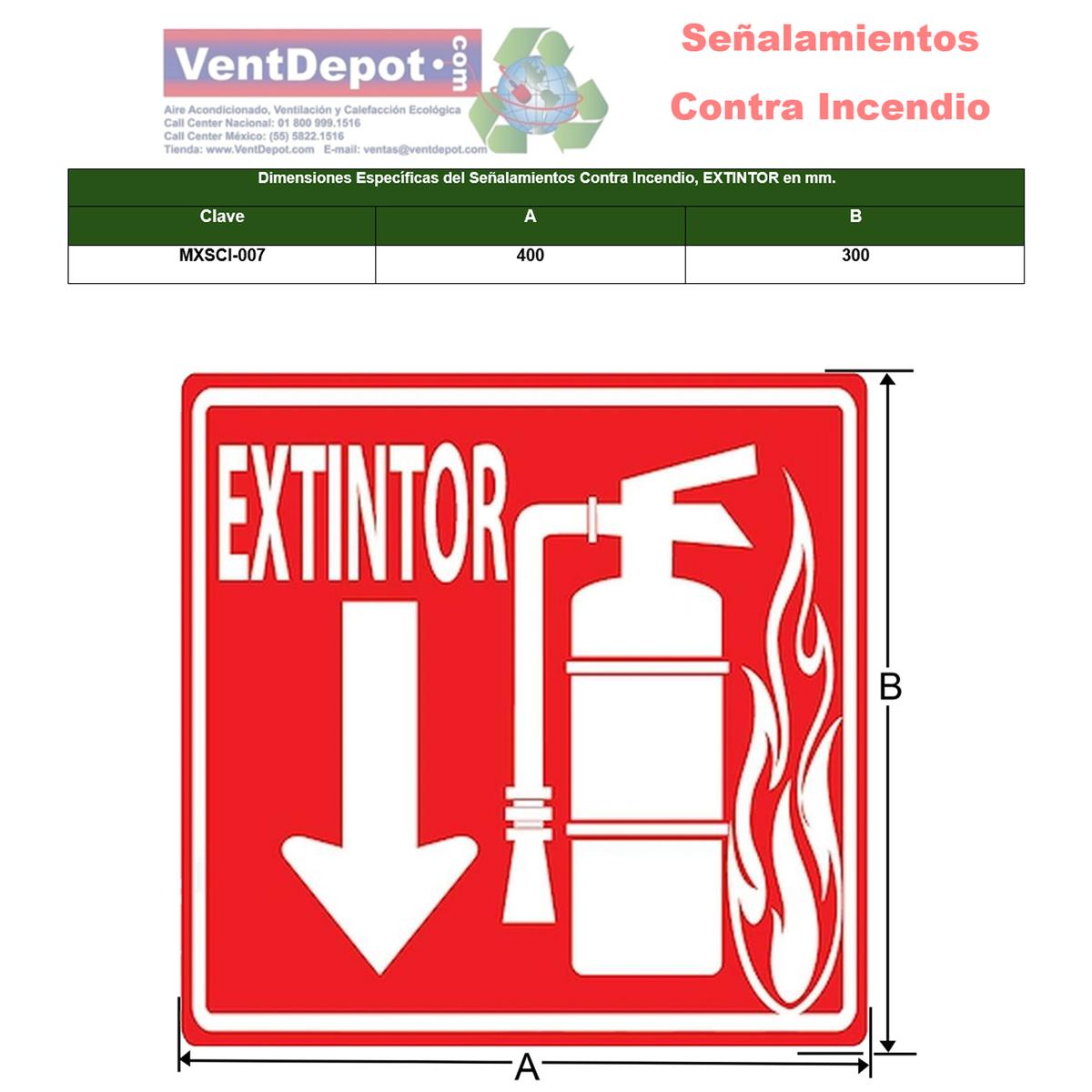 Foto 2 | Señalamiento Para Fabricas Ventdepot Mxsci-007 1 Pieza Multicolor