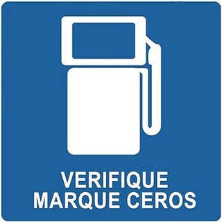 Foto 1 | Señal Para Estación De Servicio Ventdepot Mxsga-015 1 Pieza Multicolor