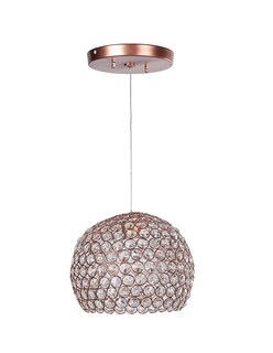 Foto 1 | Candil Gamalux Globo Gor230 1 Luz Oro Rosado