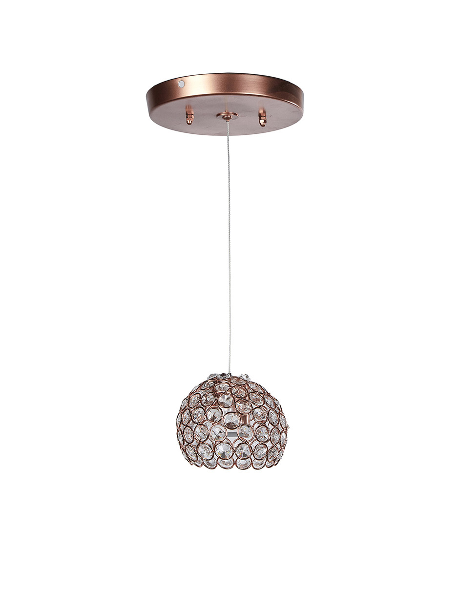 Foto 1 | Lámpara Colgante Gamalux Globo Cristal Cortado Hq K9 De 1 Luz
