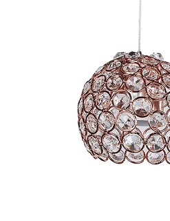 Foto 2 | Lámpara Colgante Gamalux Globo Cristal Cortado Hq K9 De 1 Luz