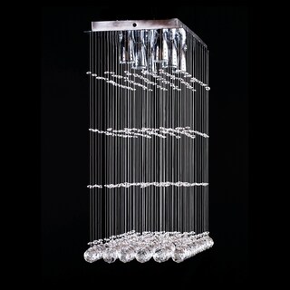 Foto 4 | Candil Colgante Gamalux Williams Krystal Floors de 6 Luces