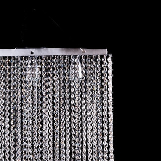 Foto 3 | Candil Colgante Gamalux Williams Krystal Cortina de 3 Luces