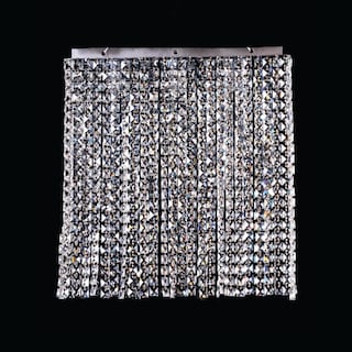 Foto 3 | Candil Colgante Gamalux Williams Krystal Cortina de 3 Luces