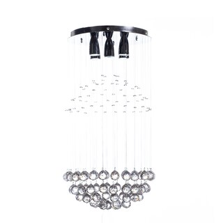 Foto 1 | Candil Colgante Gamalux William Krystal Esfera Partida de 5 Luces