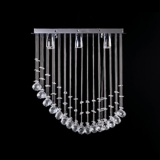 Foto 3 | Candil Colgante Gamalux Williams Krystal Luna de 5 Luces