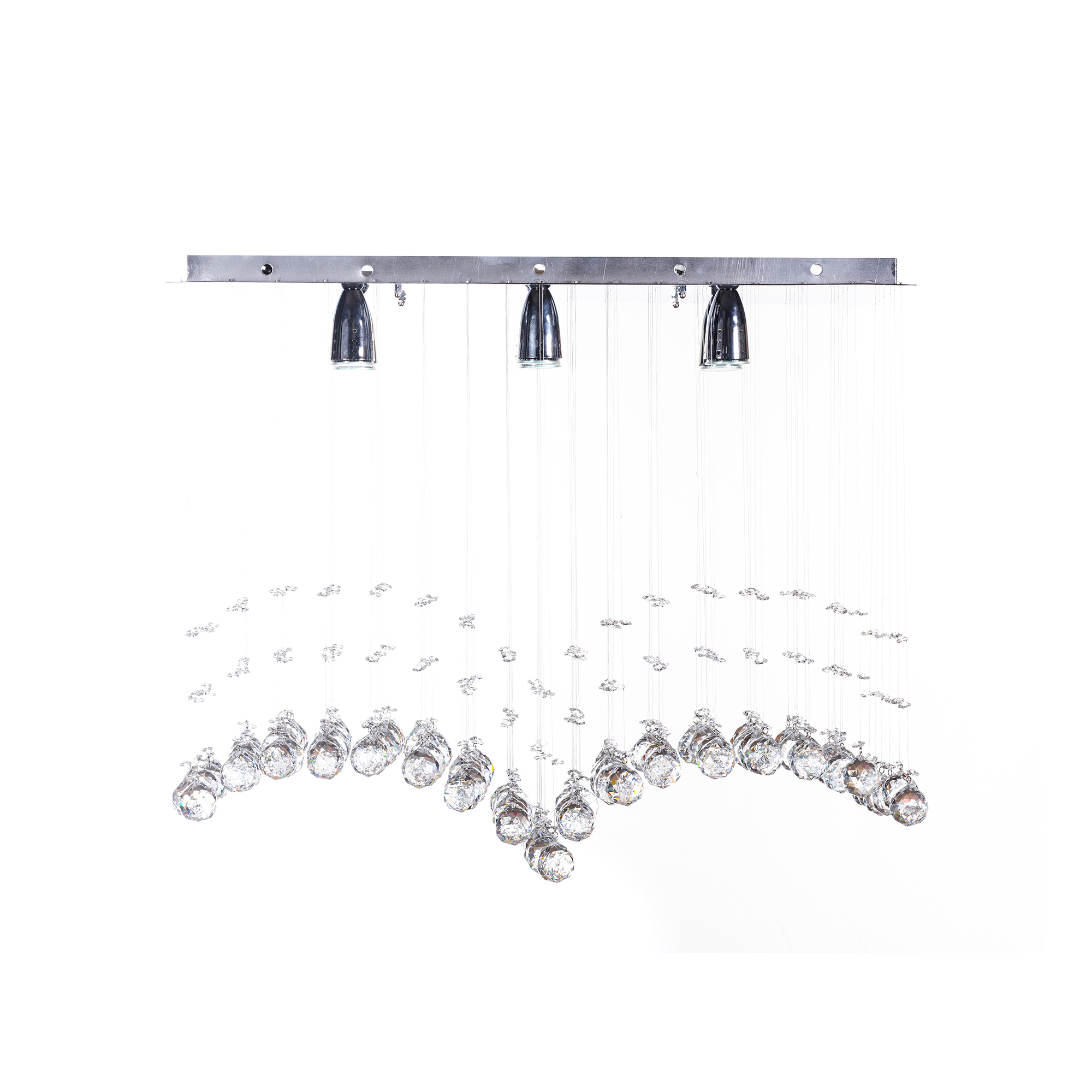 Candil Colgante Gamalux Williams Krystal Gaviota de 6 Luces