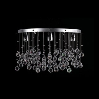 Foto 3 | Candil Colgante Gamalux Williams Krystal Ojo de 4 Luces