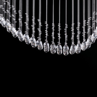 Foto 4 | Candil Colgante Gamalux Williams Krystal Luna de 10 Luces
