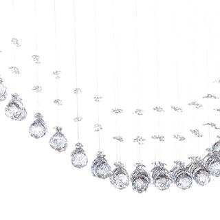 Foto 2 | Candil Colgante Gamalux Williams Krystal Luna de 6 Luces