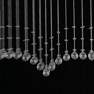Foto 4 | Candil Colgante Gamalux Williams Krystal Gaviota de 10 Luces