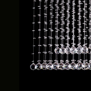 Foto 4 | Candil Colgante Gamalux Williams Krystal Cubo de 5 Luces