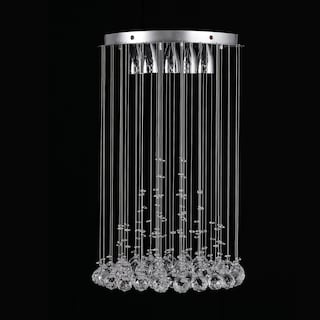 Foto 3 | Candil Colgante Gamalux Williams Krystal Cono de 5 Luces