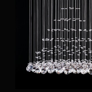 Foto 4 | Candil Colgante Gamalux Williams Krystal Cono de 9 Luces