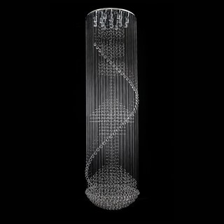 Foto 3 | Candil Colgante Gamalux Williams Krystal Serpentina 15 Luces