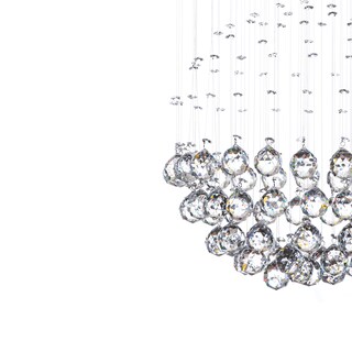 Foto 2 | Candil Colgante Gamalux Williams Krystal Esfera De 5 Luces