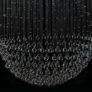 Foto 4 | Candil Colgante Gamalux Williams Krystal Esfera De 13 Luces