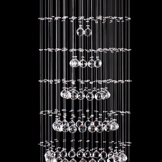 Foto 4 | Candil Colgante Gamalux Williams Krystal Pino De 6 Luces