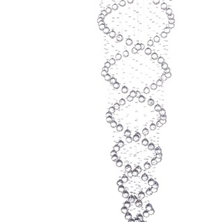 Foto 2 | Candil Colgante Gamalux Williams Krystal Doble Espiral De 9 Luces