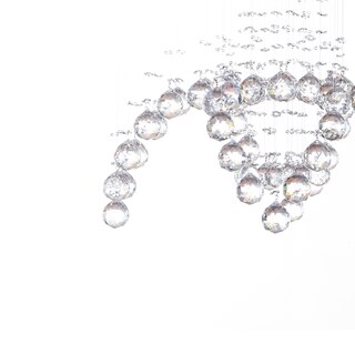 Foto 2 | Candil Colgante Gamalux Williams Krystal Garra De 5 Luces