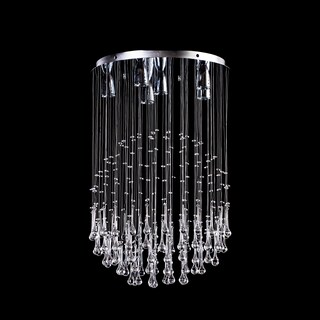 Foto 3 | Candil Colgante Gamalux Williams Krystal Esfera-gota 6 Luces