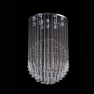 Foto 3 | Candil Colgante Gamalux Williams Krystal Esfera-gota 9 Luces