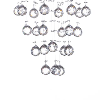 Foto 2 | Candil Colgante Gamalux Williams Krystal Uvas de 4 Luces